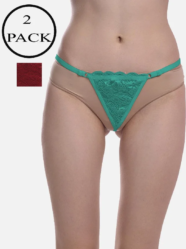 Green Maroon / Free-Size