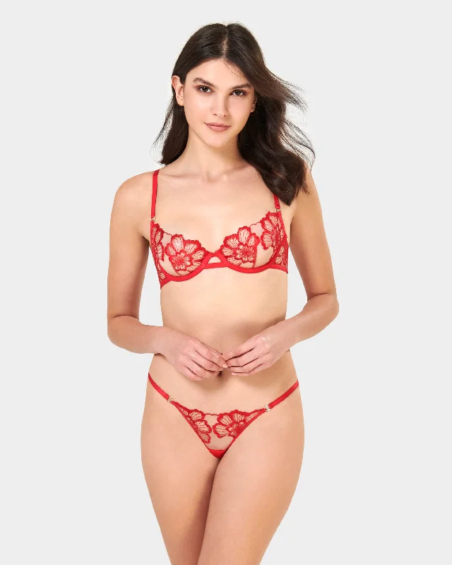 Set: Catalina Red/Sheer