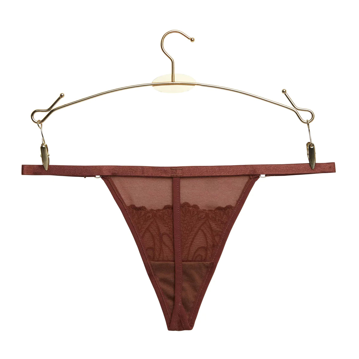 Rose & Bare The Bare Lace Set | Brown