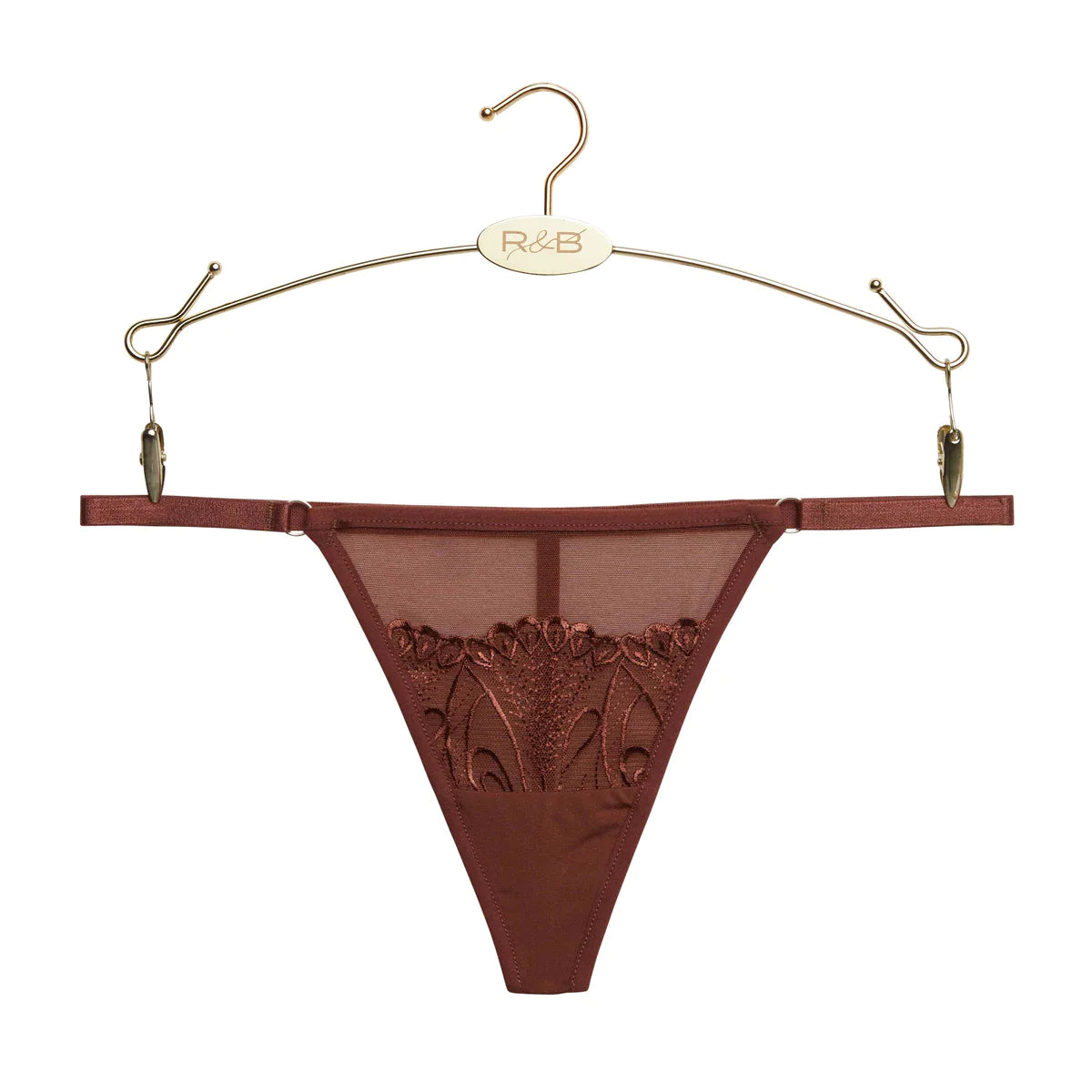 Rose & Bare The Bare Lace Set | Brown