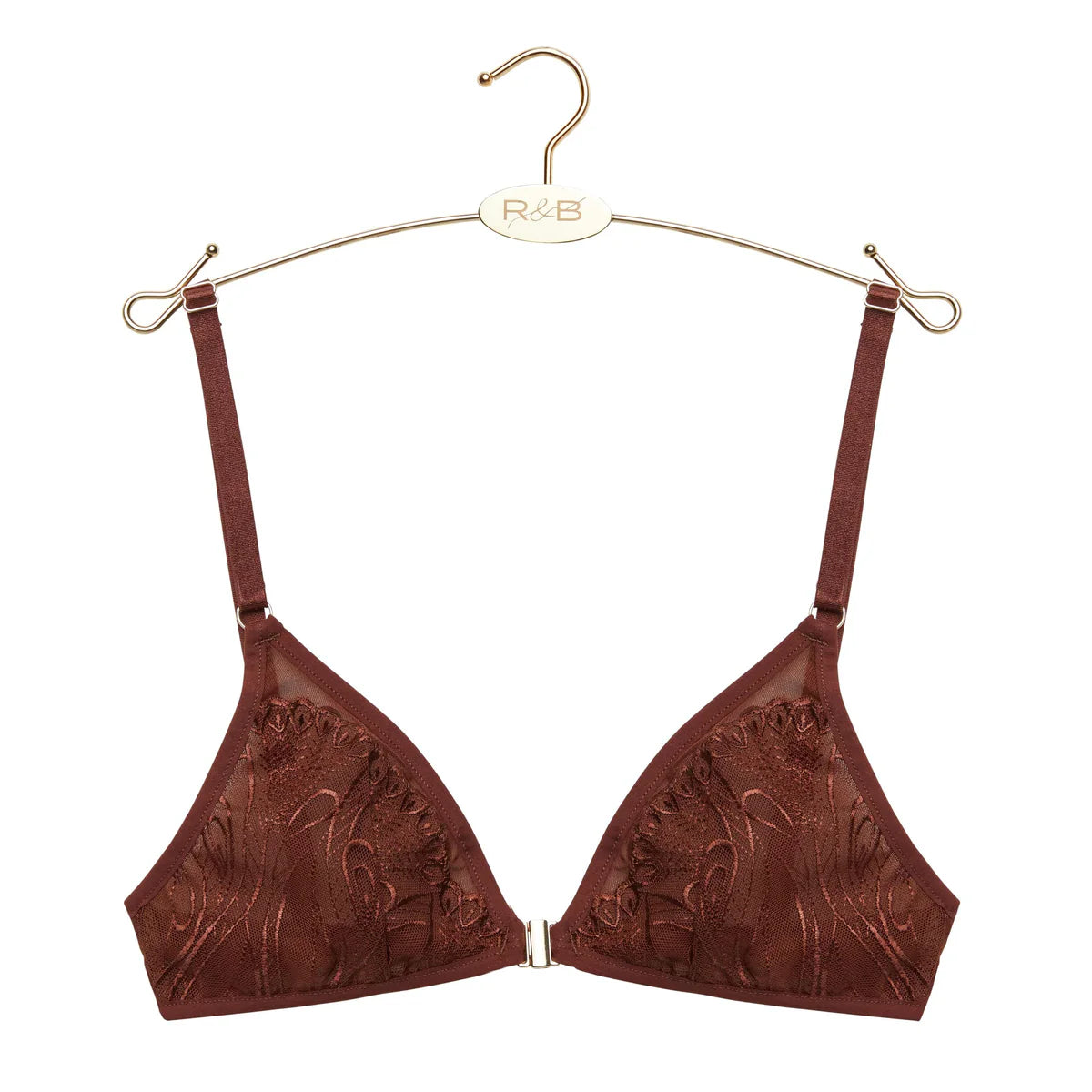 Rose & Bare The Bare Lace Set | Brown