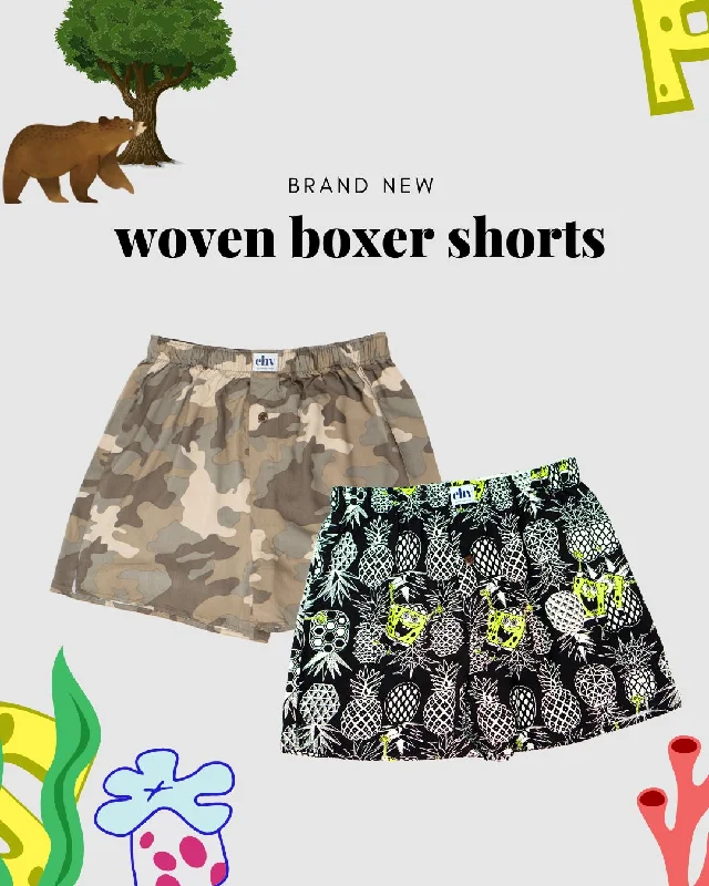 2X Woven Boxer Short -Bundle 02