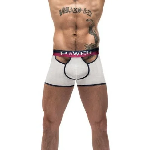 MALE POWER FRENCH TERRY CUTOUT TRUNK