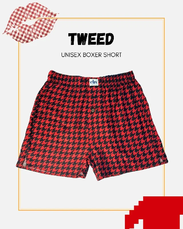 Woven Boxer - Tweed Houndstooth