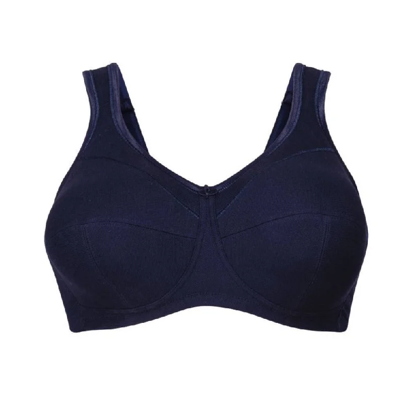 Anita Jana Comfort Cotton Wireless Bra | BLUE