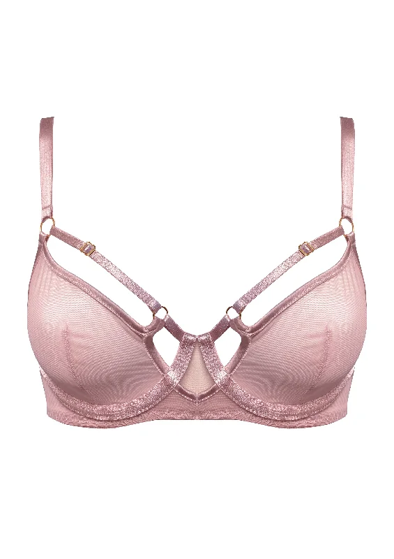 Bordelle Kora Balconette Wire Bra | ROSE