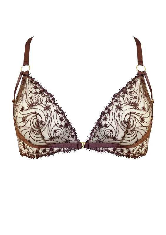 Bordelle Selene Soft Cup Bra | PLUM