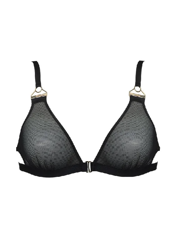 Bordelle Ula Triangle Bra | BLACK