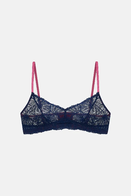 Dora Larsen Ida Graphic Lace Bralette