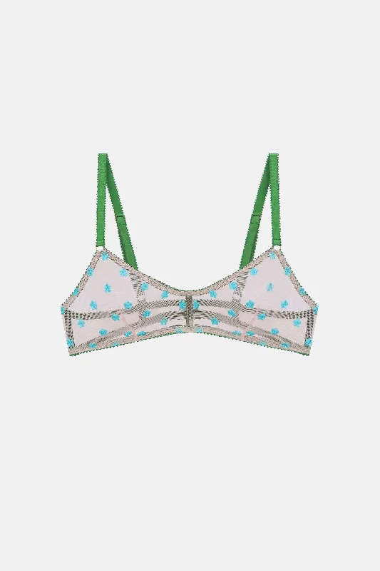 Dora Larsen Lumi Embroidered Bralette