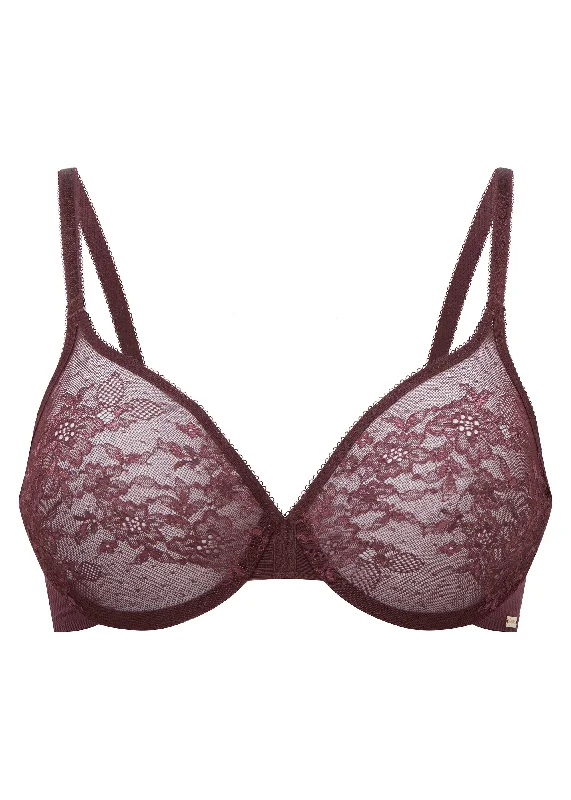 Gossard Glossies Lace Sheer Bra | FIG