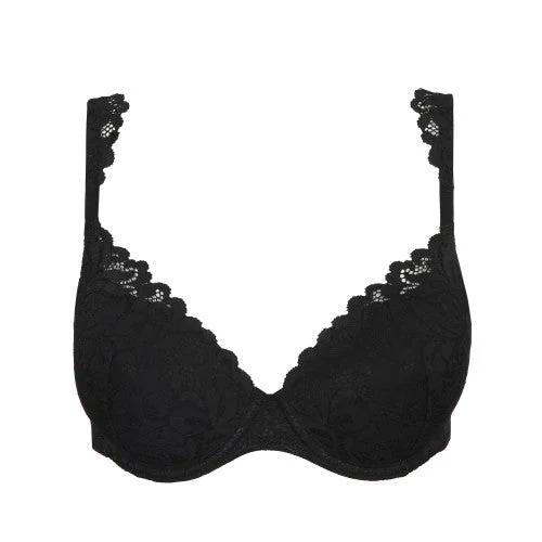 Marie Jo Elis Heartshape Plunge Bra | BLACK