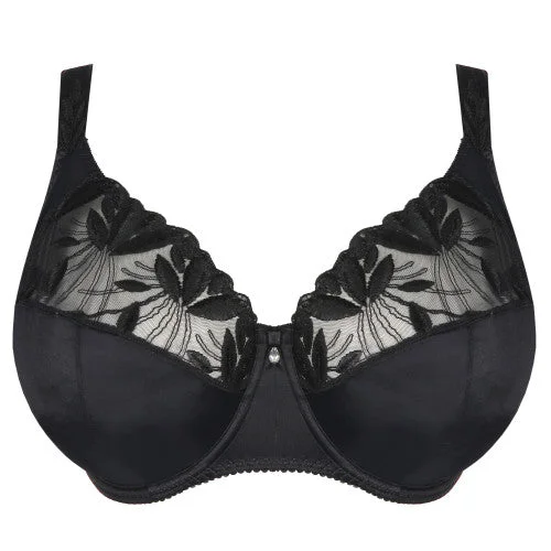 Prima Donna Orlando Deep Full Cup Bra | CHARCOAL