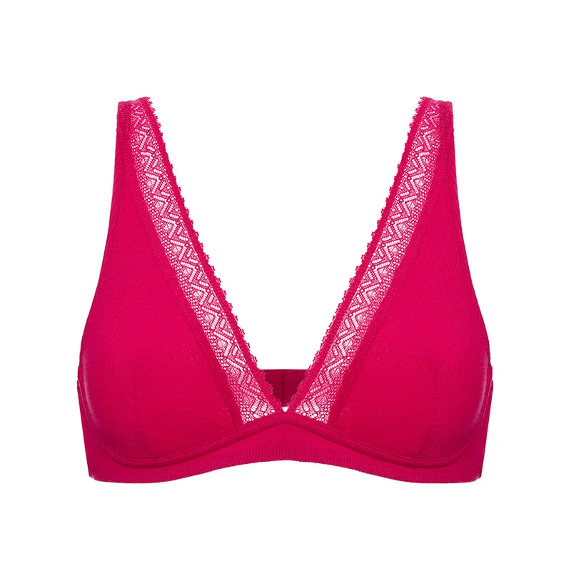 Simone Perele Eugenie Wireless Bra | FUSCHIA