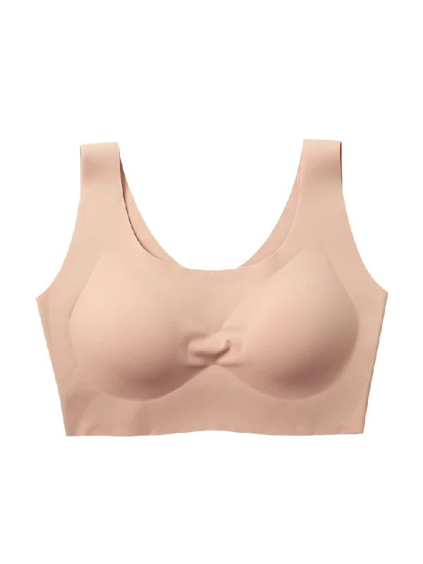 Women's Comfy Sleep Smoothing Scoop Pull-Over Wireless Bras