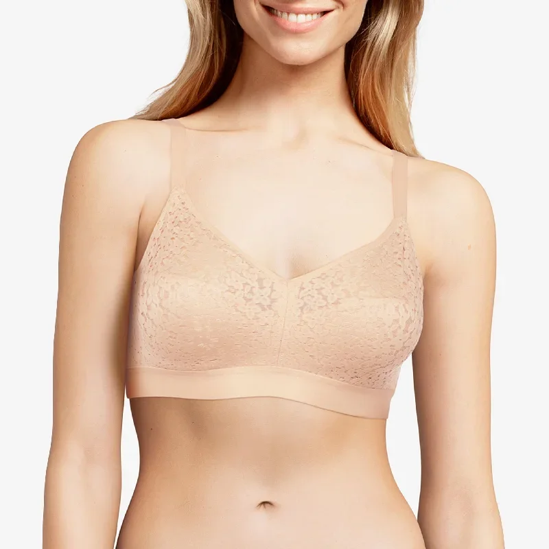 Chantelle Norah Comfort Supportive Nude Blush Wireless Bra 13F8