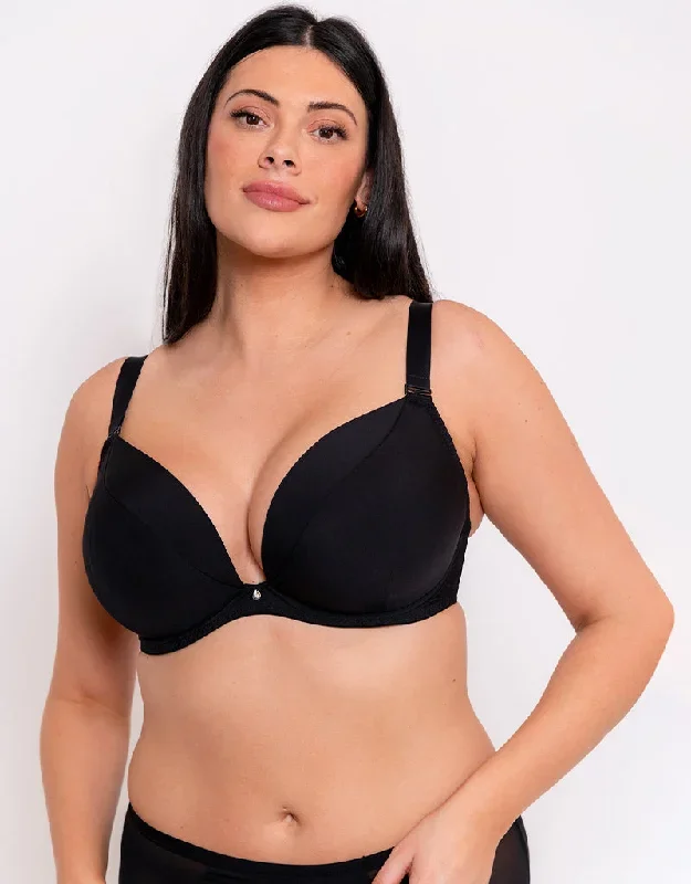 Curvy Kate Superplunge Multiway Padded Plunge Bra Black