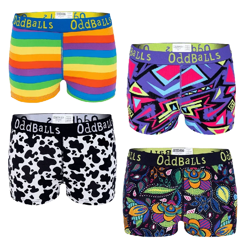 Doodle Bundle - Ladies Boxers 4 Pack Bundle