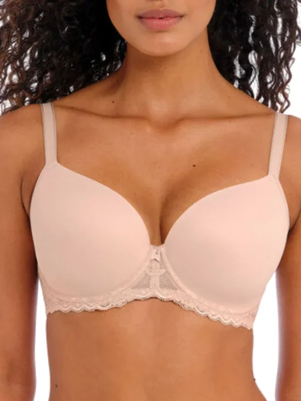 Offbeat Moulded Demi T-Shirt Bra - Natural Beige