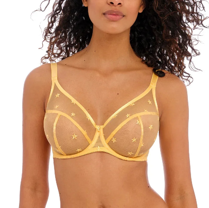 Freya Snapshot Star Honeycomb Unlined Sheer High Apex Bra 401521