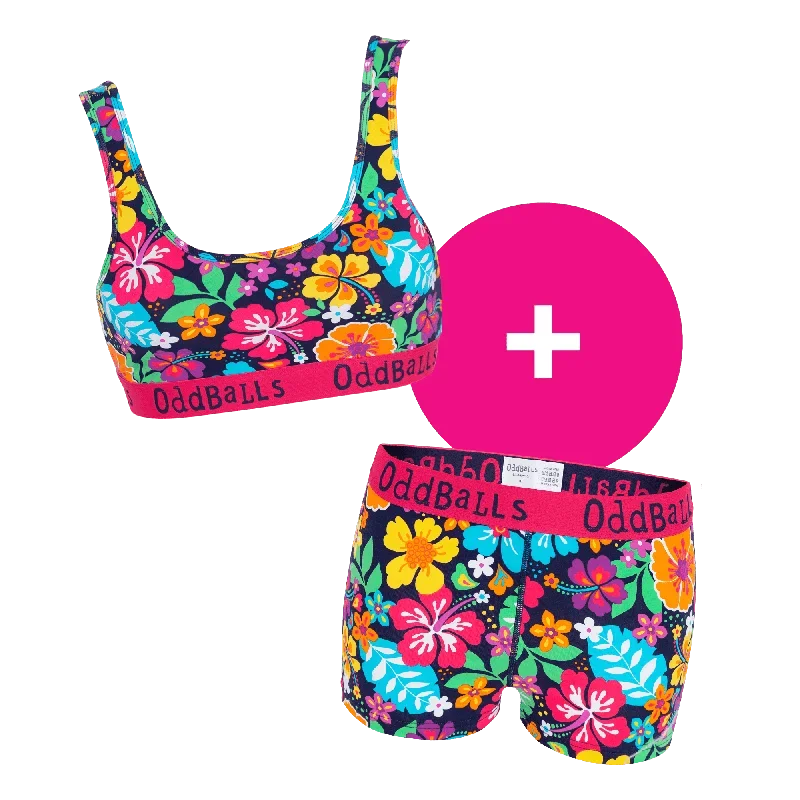 Hawaii - Women's Bralette and Boxers Bundle