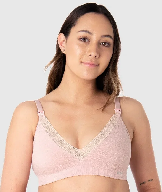 Hotmilk Caress Seamfree Bamboo Regular Wirefree Bra - Lotus