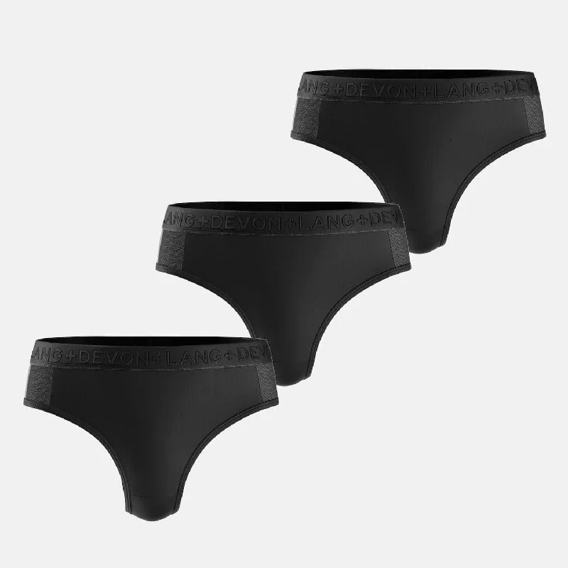 Katrina Everyday Thong - Multi-Packs - Obsidian