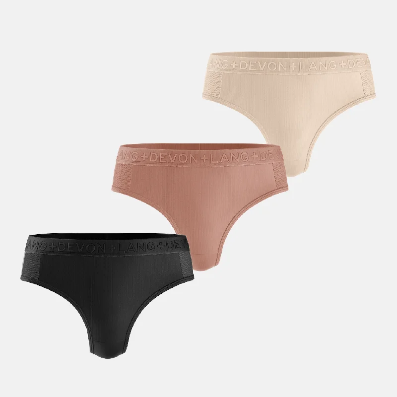 Katrina Everyday Thong - Multi-Packs - Skin Tones