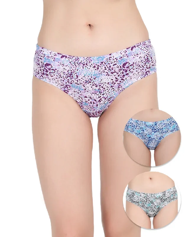 Assorted Procian print regular cotton panties - (Pack of 3)