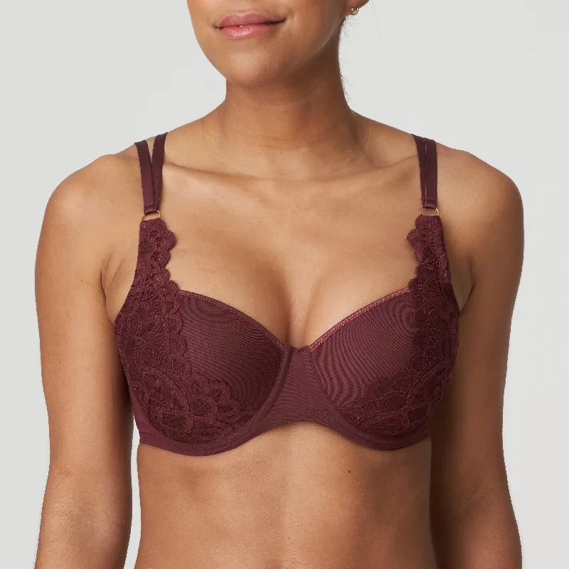 Prima Donna Twist First Night Merlot Lined Balcony Bra 0241882