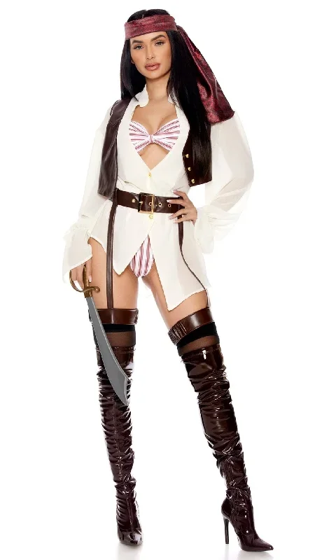 Sexy Caribbean Pirate Halloween Costume