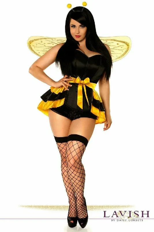 sexy-deluxe-4-piece-queen-bee-halloween-costume