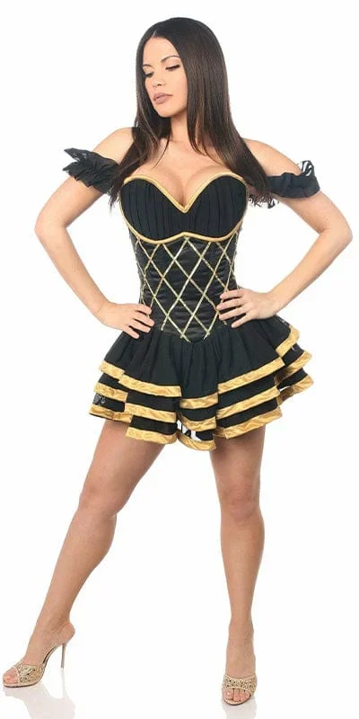 Sexy Deluxe Steel Boned Egyptian Corseted Dress