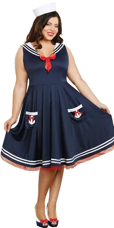 Sexy Plus Size All Aboard Women's Costume