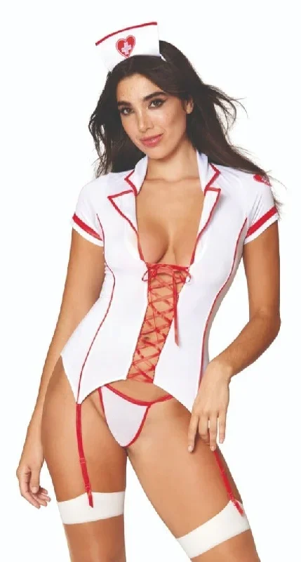 Sultry Night Nurse Roleplay Ensemble