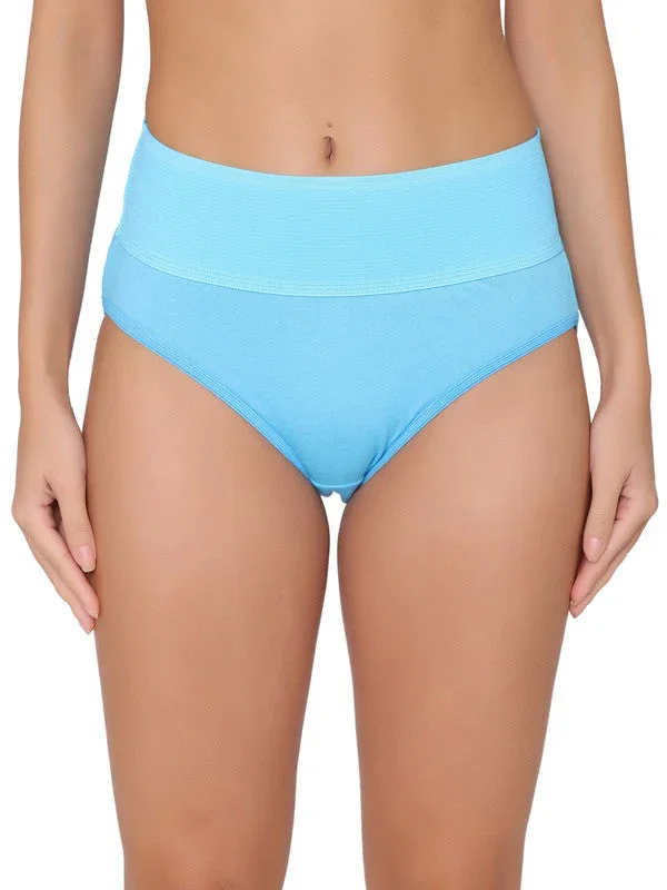 Super Combed Cotton Broad Elastic Hipster Panty (PN141)