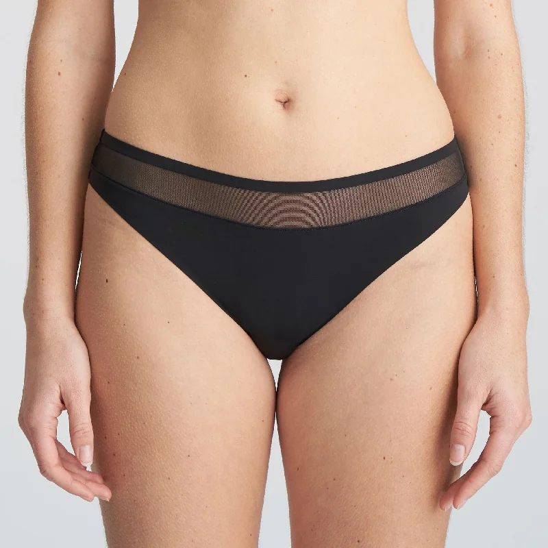 TANGA MICORFIBRE ET TULLE-LOUIE