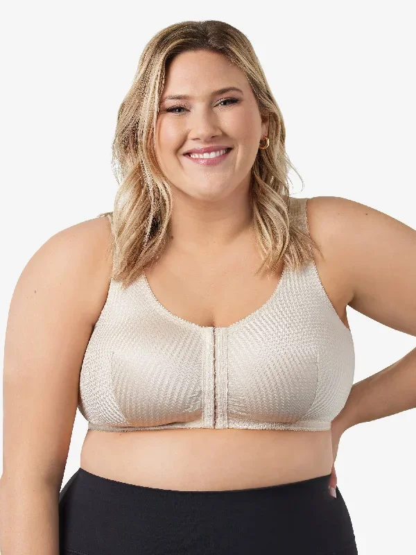 The Marlene - Silky Front-Closure Comfort Bra