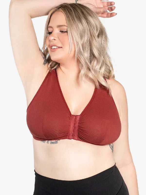 The Meryl - Cotton Front-Closure Comfort & Sleep Bra