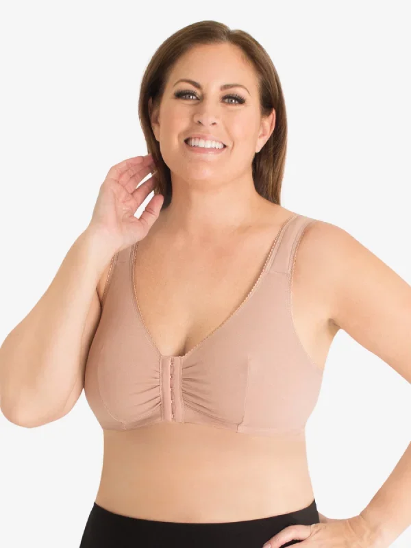 The Meryl - Cotton Front-Closure Comfort & Sleep Bra